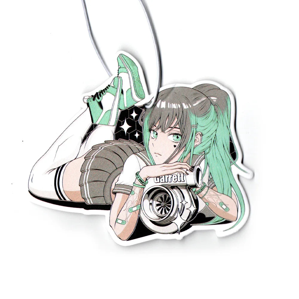 Tire Girl Pendant JDM Car Air Freshener